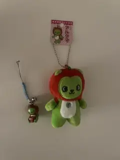 アルクマ ぬいぐるみキーホルダー マスコット2点セット　ご当地　ゆるキャラ