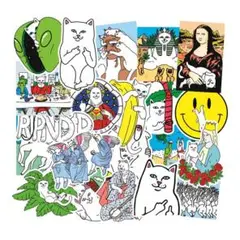 リップンディップ 防水ステッカー 50枚 RIPNDIP スケボー