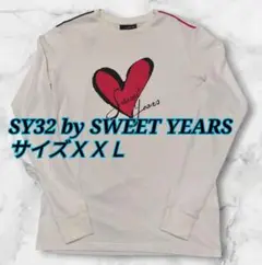 SY32 by SWEET YEARS プリントデザイン Tシャツ　サイズＸＸＬ