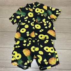 マーキーズ　総柄シャツ&パンツ　パイナップル