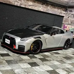 超希少品［訳あり］Nismo 18インチ ホイール 2本セット　GTRサイズ ニスモ、初代“NISMOロゴ”を配した40周年記念パーツに