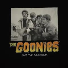 美品　goonies グーニーズ　Tシャツ 黒　S　ワーナー　100周年