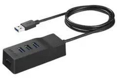 【高速】Buffalo USB 3.0ハブ 4ポート BSH4A110U3