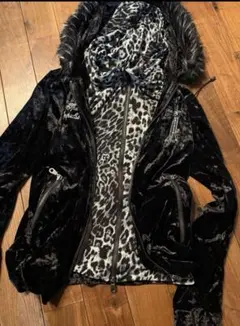 Travas velours layered parker