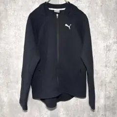 ✨良品✨ プーマ XL フーデット ジャケット ♡ スポーティー 速乾 綿 黒