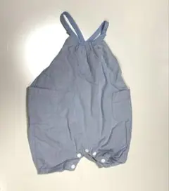 【値下げしました】ストライプ柄ロンパース80cm