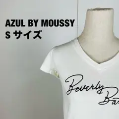 14 AZUL by moussy Tシャツ カットソー 半袖 M 薄いベージュ