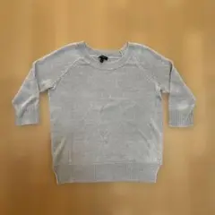 TALBOTS ベージュ ラグランスリーブ ニット P