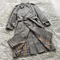 BURBERRY バーバリー トレンチコート ロングコート ノバチェック