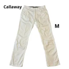 Callaway キャロウェイ ゴルフパンツ パンツ ゴルフウェア ホワイト M
