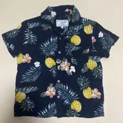 Splash 半袖シャツ L ネイビー
