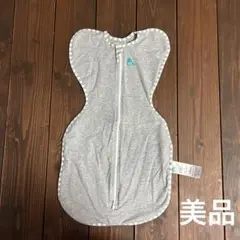 美品 love to dream スワドルスリーパー グレー Sサイズ