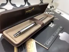 価値ある総チタニウム張りペンシル★Sラインの極少生産名品クローム装飾★モンブラン