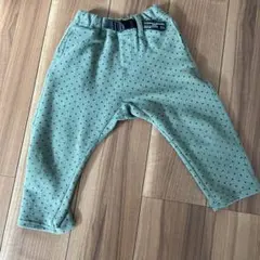 breeze ドット柄　パンツ　カーキ　100cm