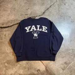 90s スウェット　トレーナー　YALE カレッジロゴ