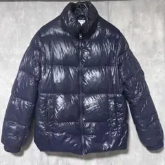 バックナンバー　BACK NUMBER ネイビー ダウンジャケット　k L
