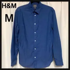 H&M スリムフィット 長袖シャツ M 仕事用 襟シャツ