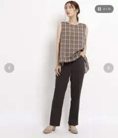 パンツ　センタープレス