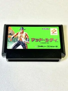 美品　ファミコン　マッド・シティ