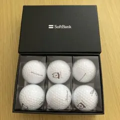 ★ 希少・箱入り・贈答品／景品に是非！ お父さん ゴルフボール 6個 ！