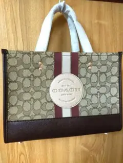 【未使用】coachショルダー2wayバッグデンプシーキャリオールシグネチャー