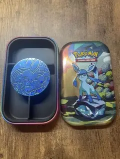 【ミニ缶】ダメカンケース【グレイシア】ポケモン　ブイズ　Mini Tin