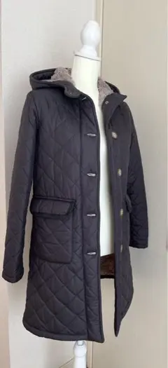 MACKINTOSH マッキントッシュ ボア キルティングコート カーキ 36
