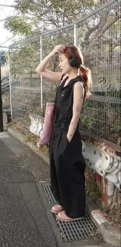 【値下げ】TEENBOOP ボリュームラフパンツ　ブラック