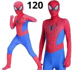スパイダーマン コスチューム 120　仮装　コスプレ　かっこいい
