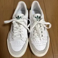 未使用！アディダスオリジナルス　 コンチネンタル スニーカー 白×緑　23cm