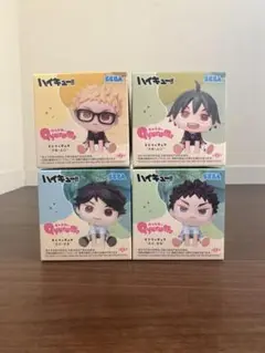ハイキュー きゅるみー ミニフィギュア 月島蛍 山口忠 及川徹 岩泉一