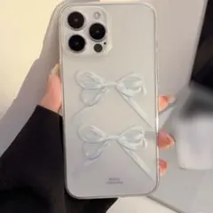 iPhone12pro スマホケース　shein リボン