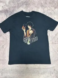 アニメTシャツ　ヒロアカ　サイズXL ネイビー　紺色　古着秋葉原　ぼくのヒーロー