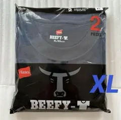 新品／HANES BEEFY-T 2PIECES／メンズXL