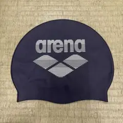 arena 競泳用キャップ ネイビー