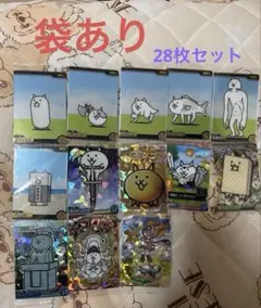 にゃんこ大戦争 ウエハースカード 28枚セット