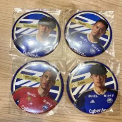 町田ゼルビア　選手缶バッジセット 全4種