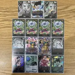 緑ベジータデッキパーツ15枚（パラレル5枚入り）