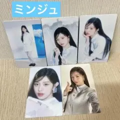 ラスト★ミンジュ⭐︎ILLIT 韓国ソウルコンラントレ5枚コンプリート