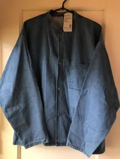 無印良品　ムジラボ　ライトオンスデニム　シャツジャケット　MUJILABO