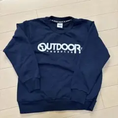 OUTDOOR 長袖トレーナー 140 ネイビー