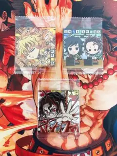 鬼滅の刃 シールウエハース 其ノ十三『無惨』『善逸』他 3点セット