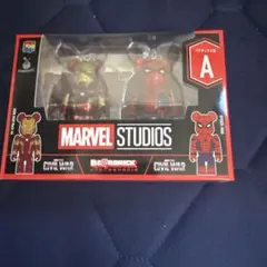 【未開封】MARVEL HappyくじBE@RBRICK ペアボックス賞A