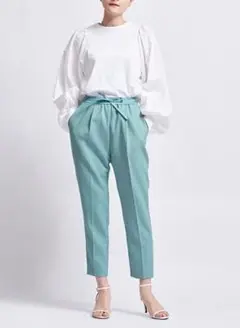 yori タックテーパードパンツ 36