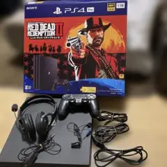 PS4 Pro 1TB Jet Black 本体 ソフト3本おまけ