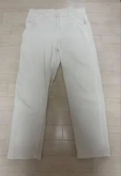 UNIQLO ワークパンツ アイボリー