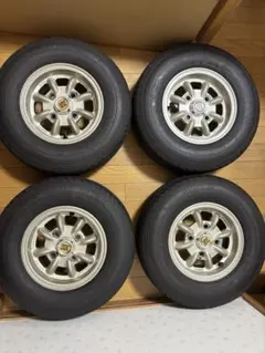 ②【タイヤ新品国産・送料込み】ローバーミニ　10インチホイールセット! 2025年最新】ローバーミニ ホイール 10の人気アイテム - メルカリ