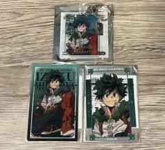 ヒロアカ　ジャンフェス　十傑　　クリアカード　アクリルキーホルダー　緑谷出久