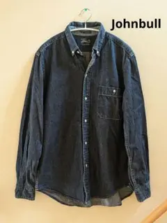 80s〜90s Johnbull ボタンダウン デニム シャツ ダンガリー