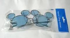 【未使用】ディズニー　ミッキー　サングラス　水色　ブルー